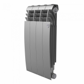 Радиатор биметаллический ROYAL Thermo BiLiner ВМ 500/80 4 секции (Серый)