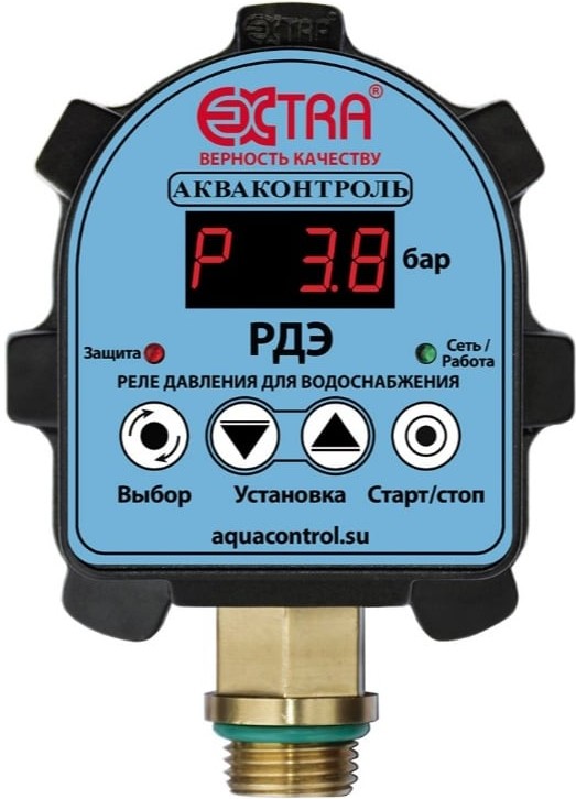 Реле давления воды электронное для насоса РДЭ-10-2.2 РДЭ-10-2,2
