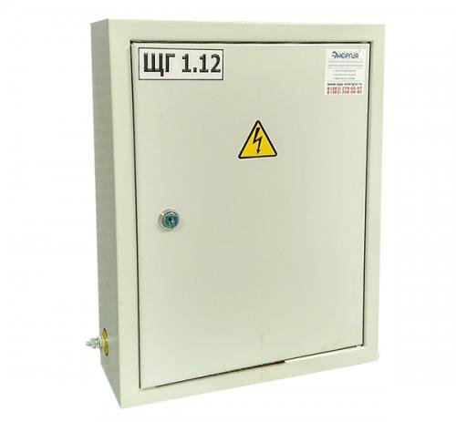 Щиток электрический гаражный с прибором учета и понижающим ...