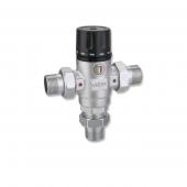 Термостатический смесительный клапан VIEIR 3/4" 38-60°С с американками VR174