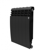 Радиатор биметаллический ROYAL Thermo BiLiner ВМ 500/80 6 секций (Черный)