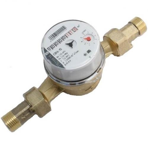 Водосчетчик СВ-15 со штуцером универсальный Метер в Новосибирске ...