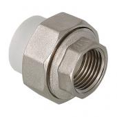 Муфта разъемная полипропилен VALTEC VT762 д.40х1 1/2" ВР