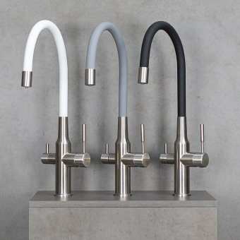 Смеситель Lemark Expert LM5083S-White для кухни с подключением к фильтру с питьевой водой