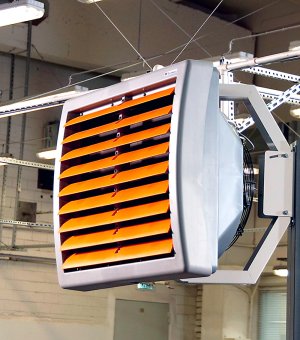 Водяной тепловентилятор Тепломаш КЭВ-32M3,5W2 (Россия)