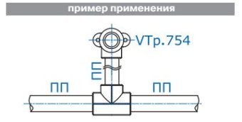 Водорозетка полипропилен VT754 д.25х1/2" ВР