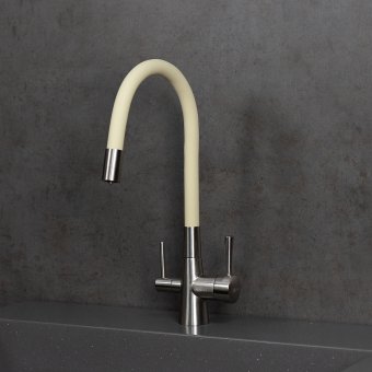 Смеситель Lemark Comfort LM3075BN-Beige для кухни с подключением к фильтру с питьевой водой
