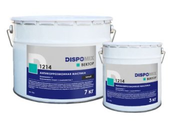 Антикоррозионная мастика Вектор 1214 черный, 10 кг Антикоррозионная мастика Вектор 1214 черный, 10 кг