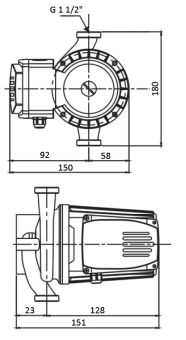 Циркуляционный насос SHINHOO BASIC 25-12S 180 1x230V