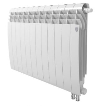 Радиатор биметаллический ROYAL Thermo BiLiner ВМ 500/80 12 секции (Белый)