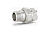Сгон разъемный (американка) LD Pride DN40 (1 1/2") ВР/НР латунь никель