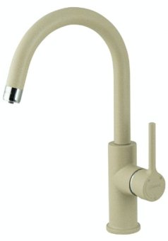 Смеситель для кухни Lemark COMFORT LM3073PBG с подключением к фильтру питьевой воды, цвет: бежевый