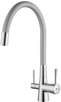 Смеситель Lemark Comfort LM3075C-Silver для кухни с подключением к фильтру с питьевой водой