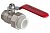Кран лат. ППР VALTEC  VT742 40х1 1/4 ВР (с накидной гайкой)
