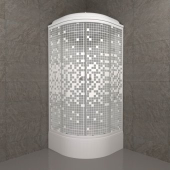 Душевая кабина Triton Мозаика 90*90 В (ДН4)