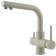 Смеситель для кухни Lemark COMFORT LM3061PGR с подключением к фильтру питьевой воды, цвет: грей
