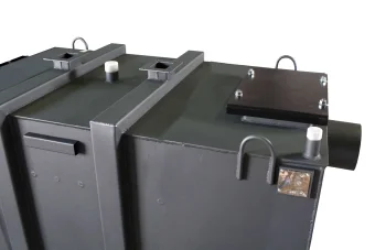 Котел твердотопливный Неделька КО-150 утепленный корпус